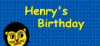 Flyer zu Henrys Birthday Party
